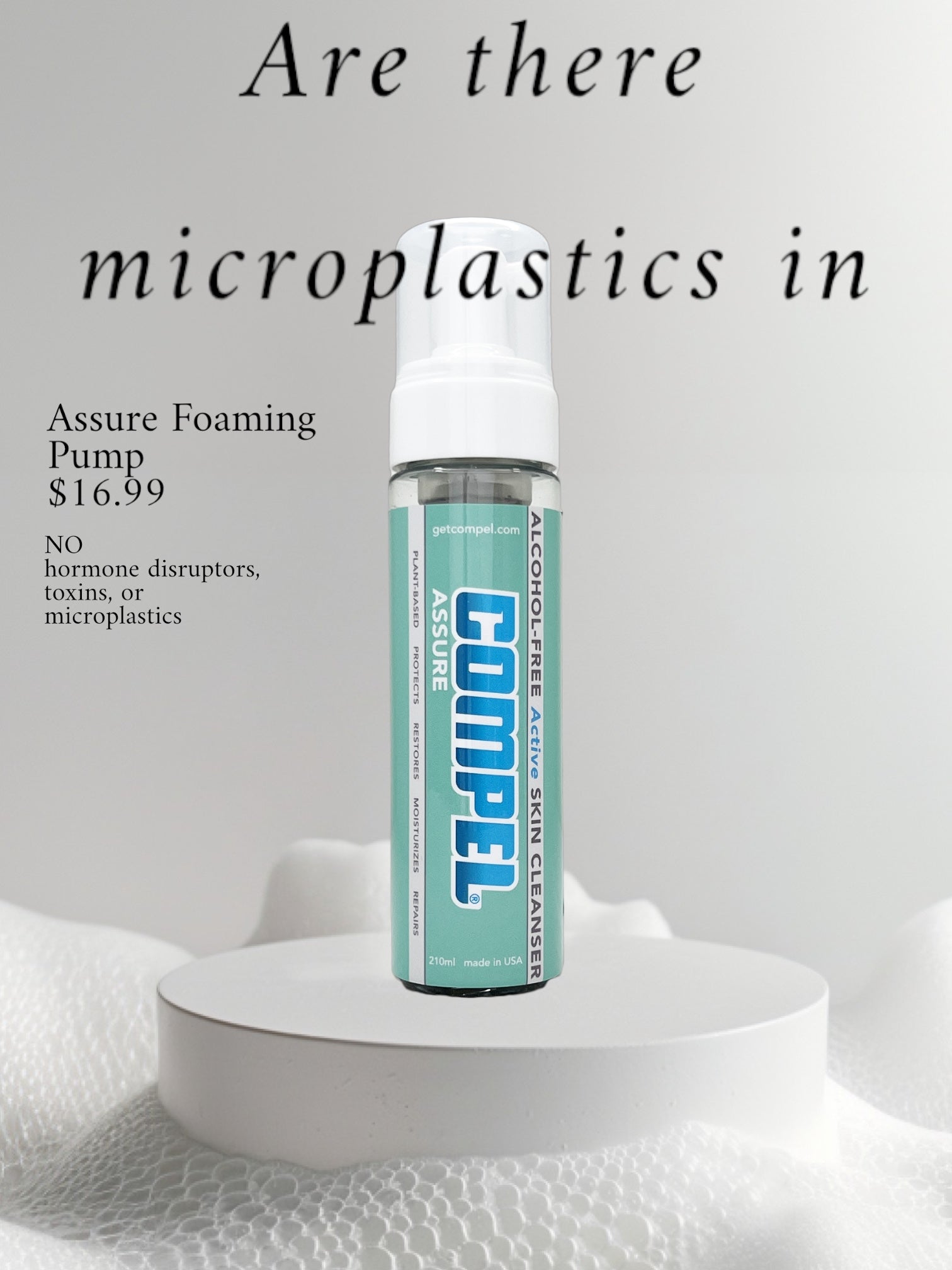 Compel Tablets Are there microplastics in COMPEL? – GetCompel