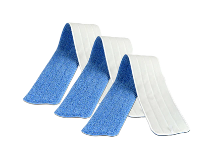 48" Microfiber Wet Mop Pad 3-Pack