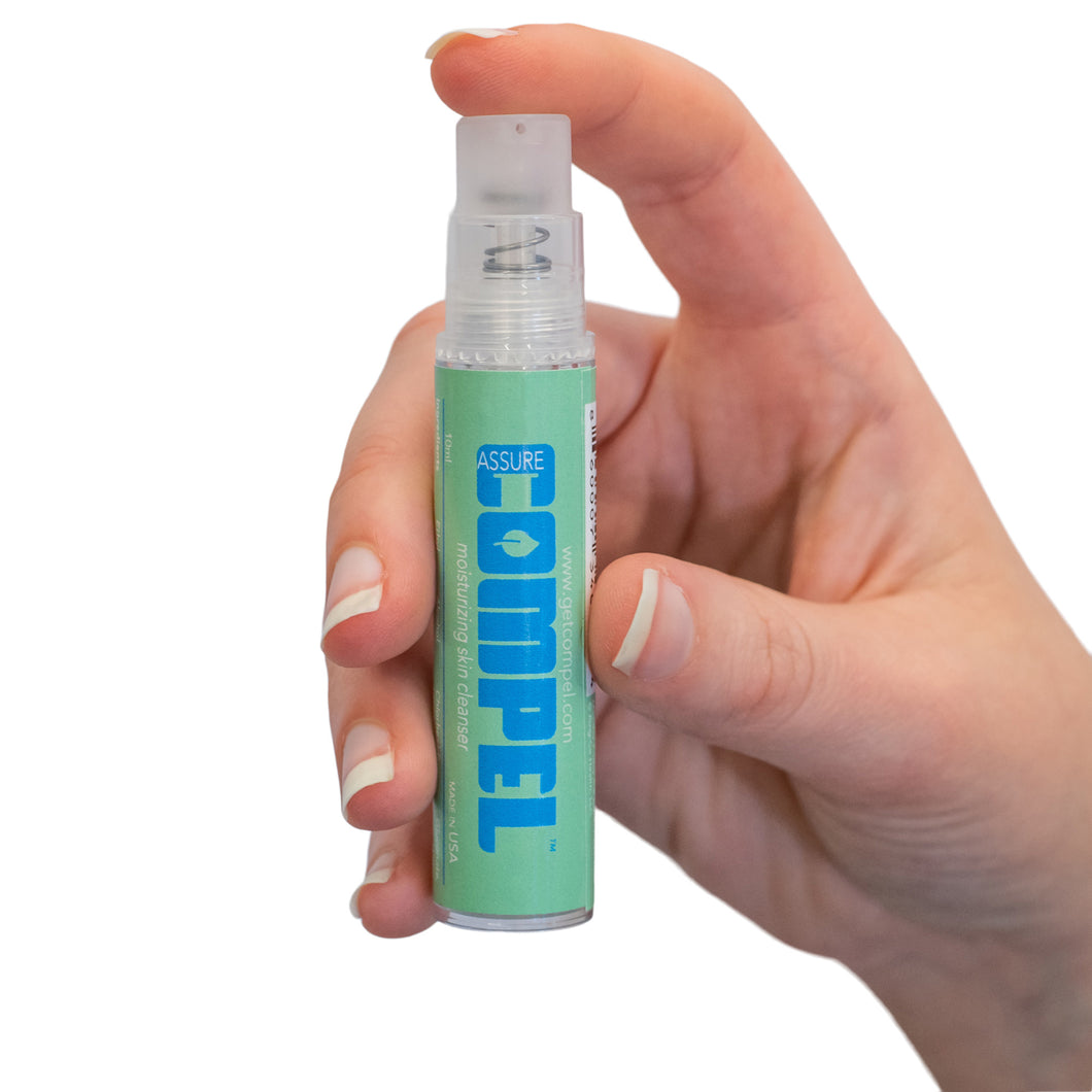COMPEL assure 10mL moisturizing skin cleanser