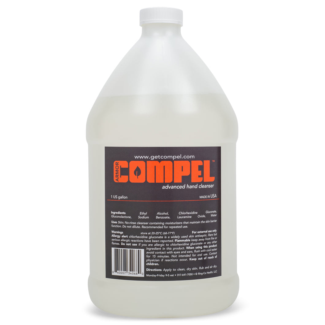 COMPEL armor 1 gallon advanced hand cleanser